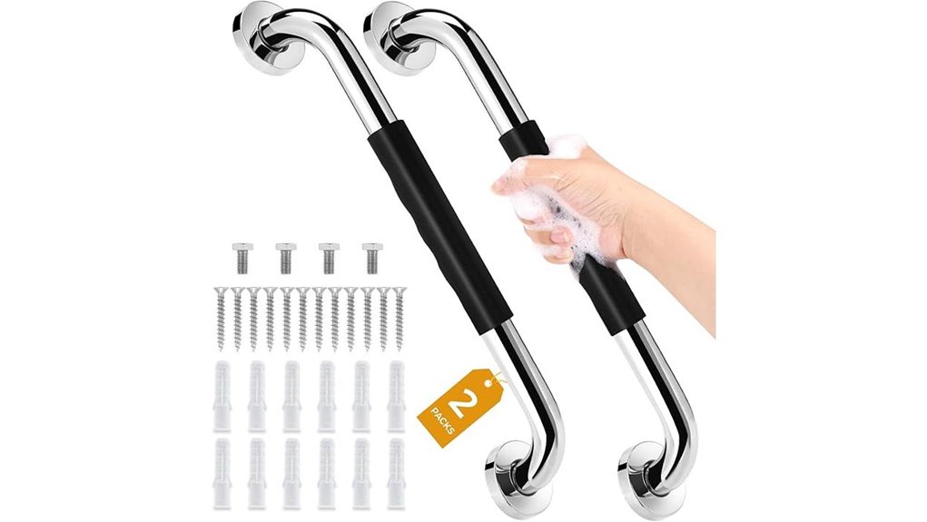dual 16 inch safety bars