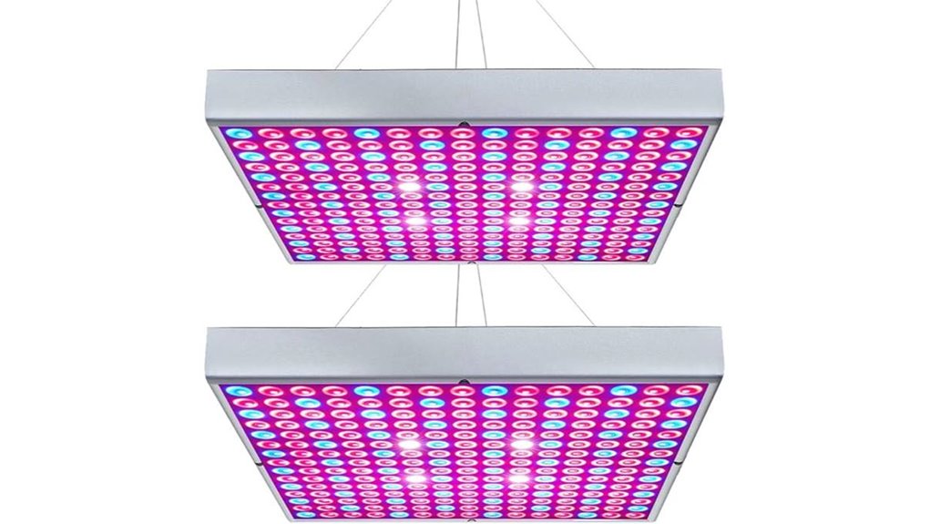 dual 225 led rgb panels
