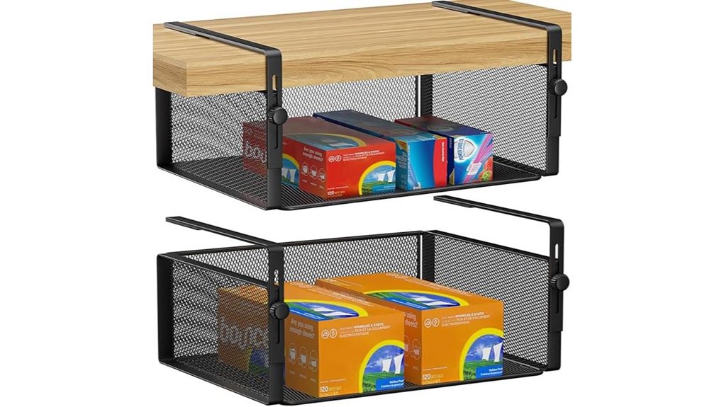 dual adjustable heavy duty shelves