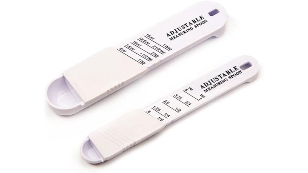 dual adjustable spoon set