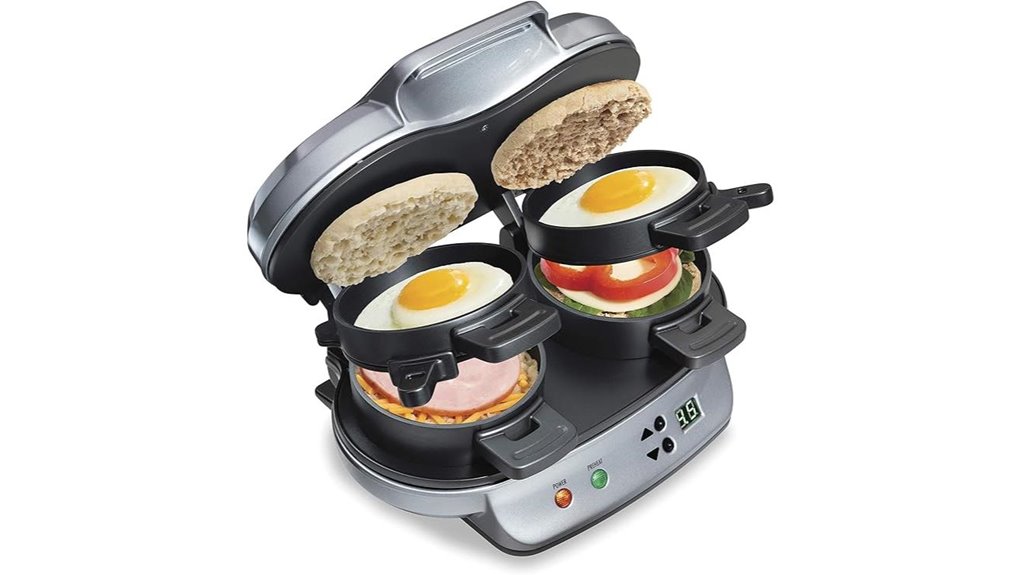 dual breakfast sandwich timer