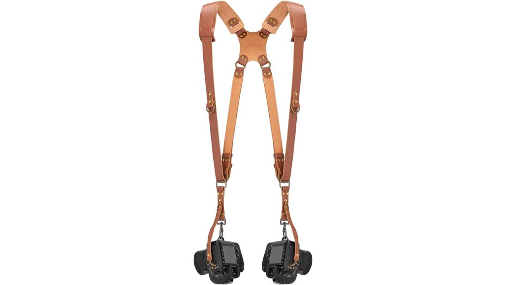 dual camera strap for dslr photographers