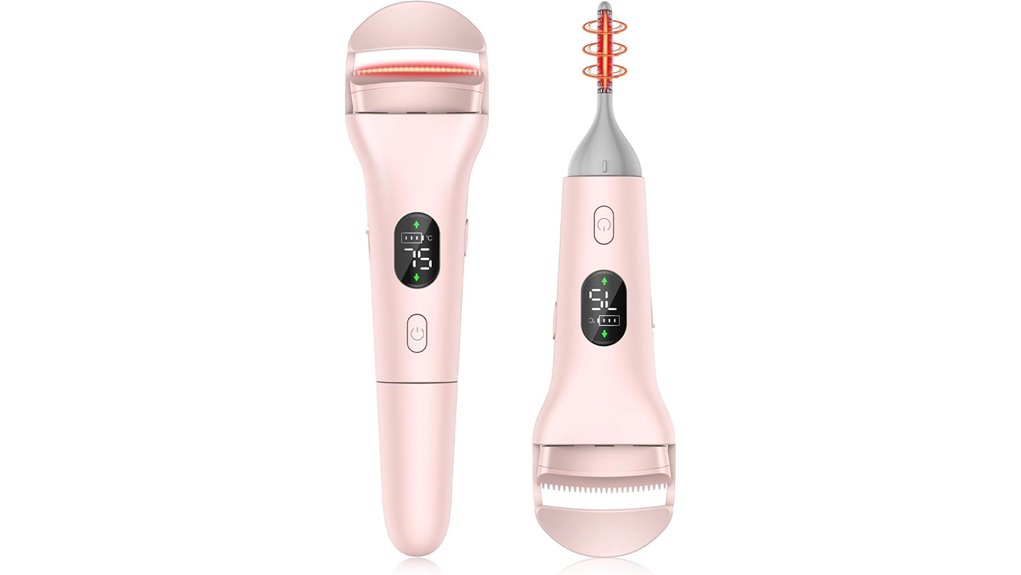 dual head heated 8s curler