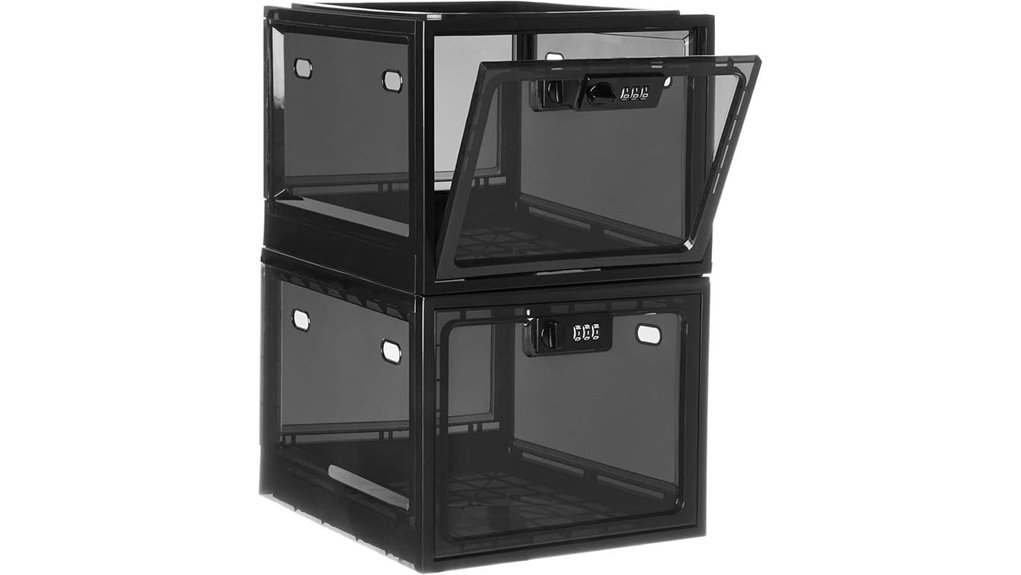 dual lockable medicine boxes