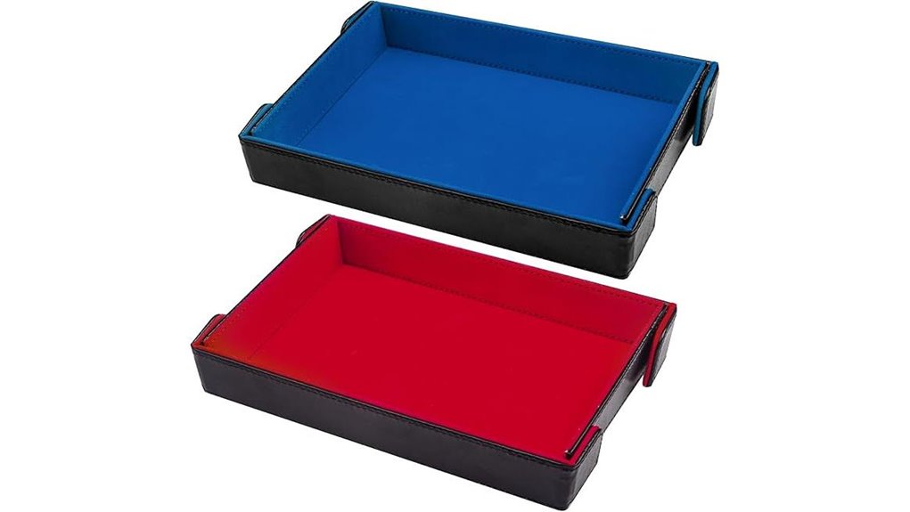 dual magnetic dice tray