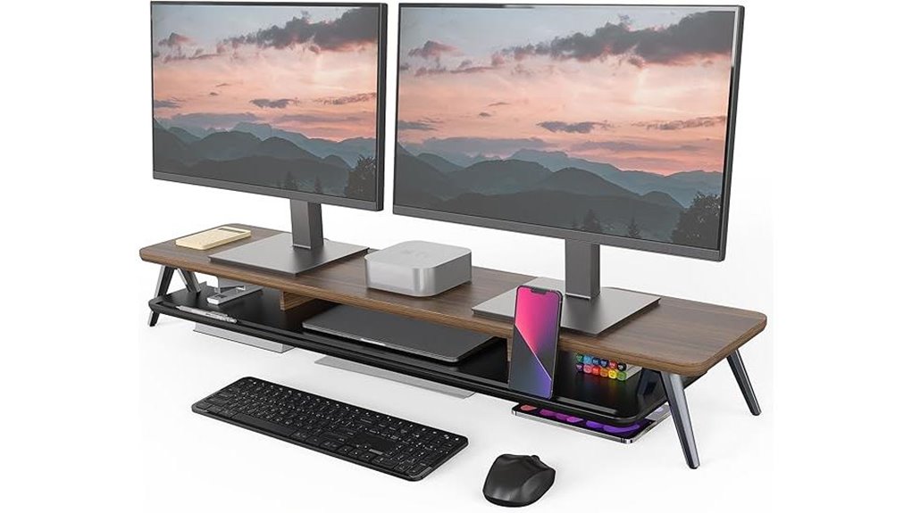 dual monitor storage management
