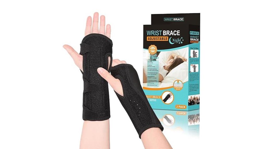 dual night carpal brace