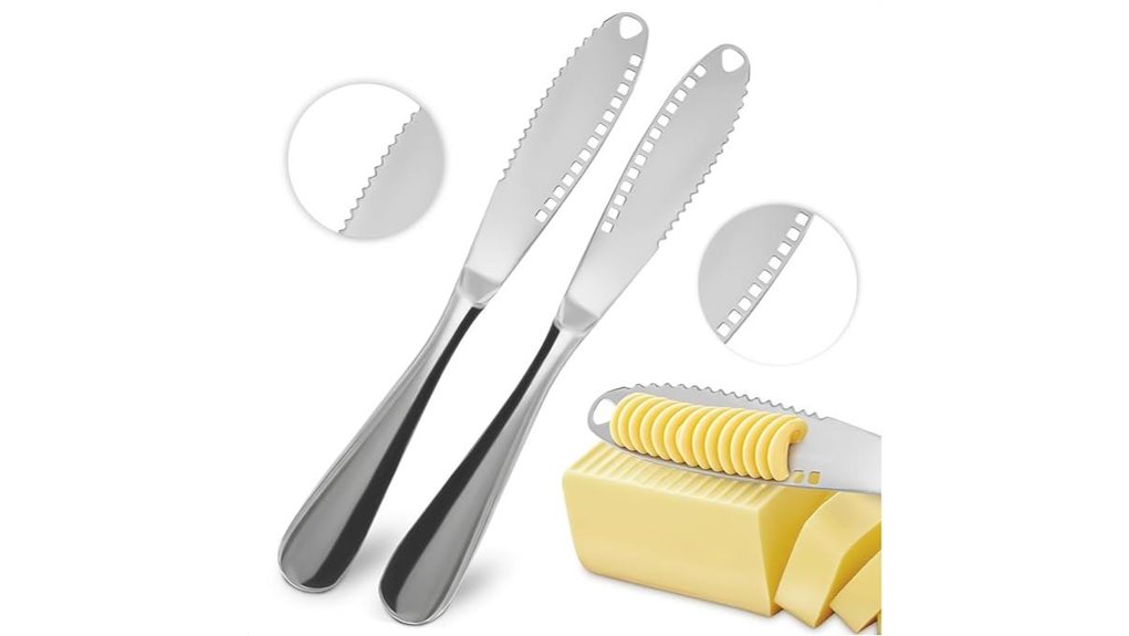 dual piece stainless 3 in 1 spreader