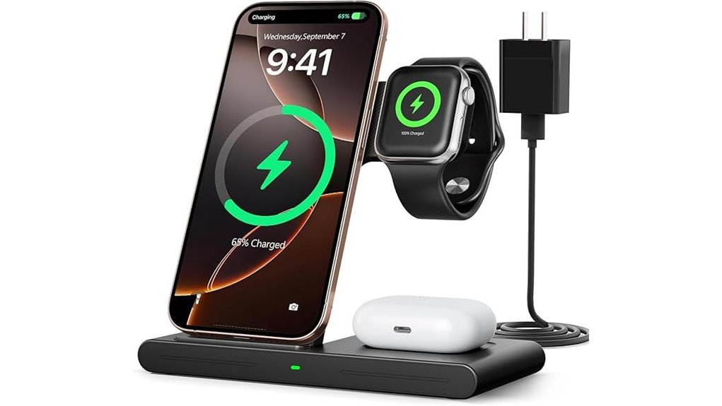 dual platform wireless fast charger
