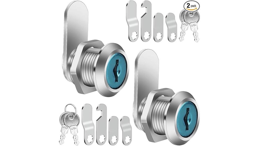 dual set mailbox four plates