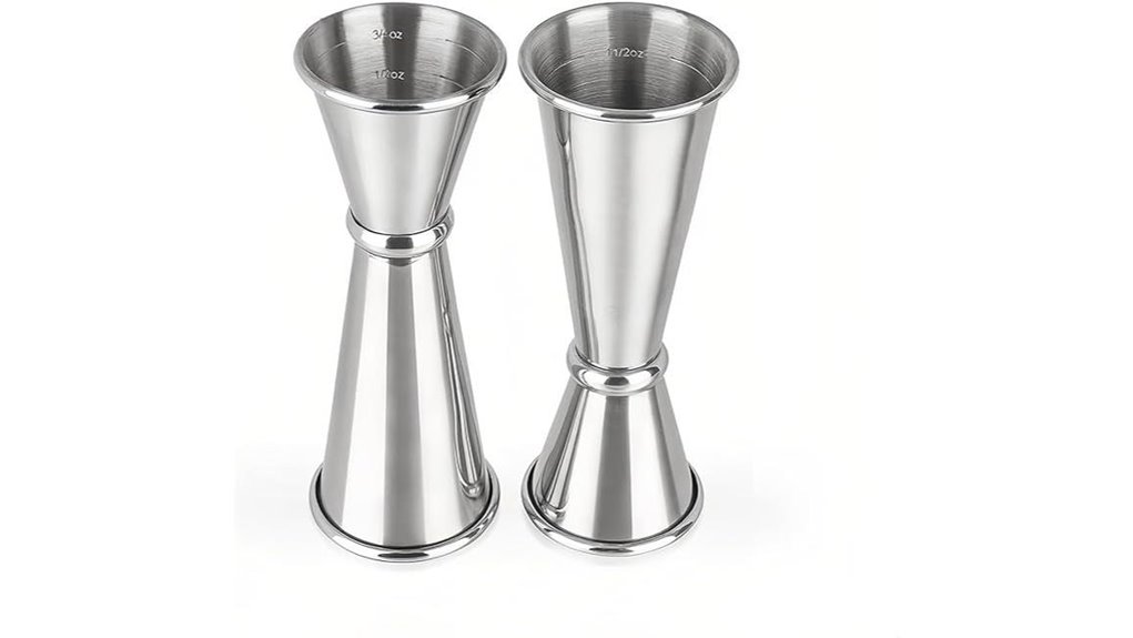 dual sided jigger 1oz 2oz
