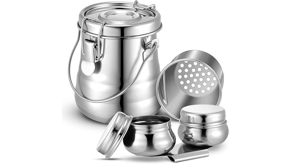 dual stainless brush cleaners