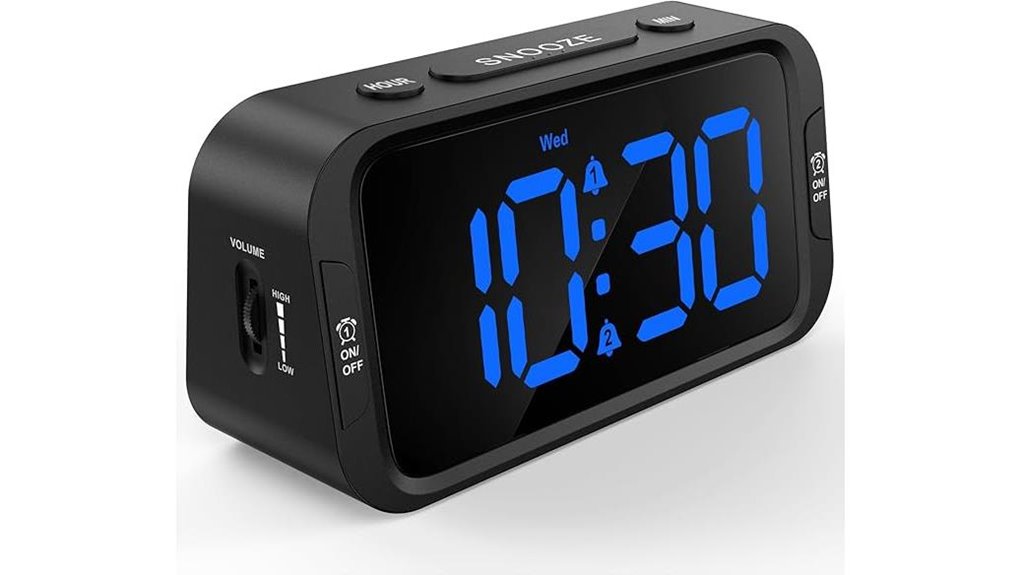 dual usb dimmer clock