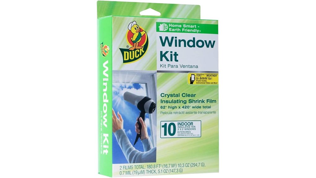 duck 10 window insulator kit