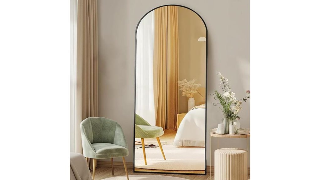 dumos 64x21 arched mirror