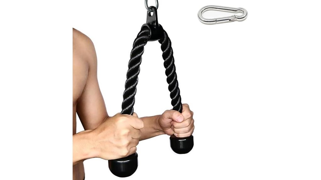 durable 27 36in tricep rope