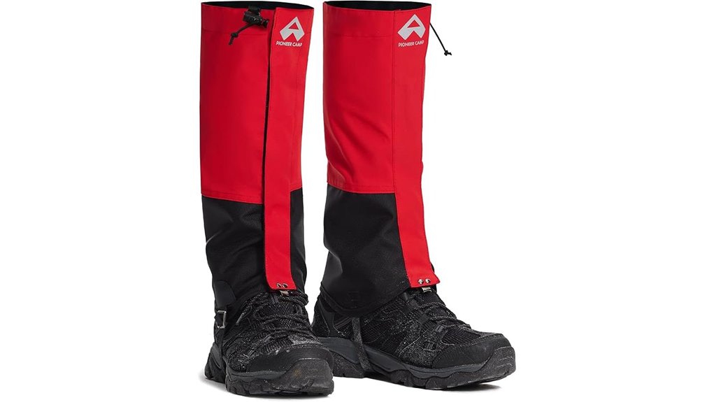 durable 420d cordura waterproof gaiters