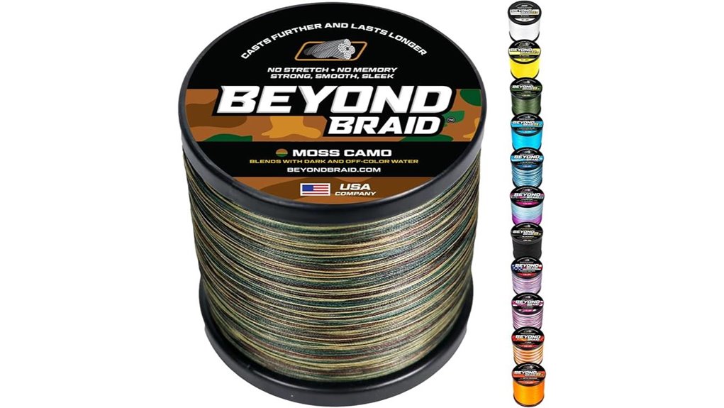 durable multi strand braided fishing