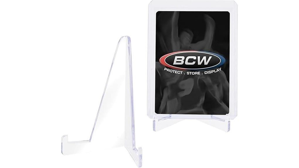 durable transparent mini easels