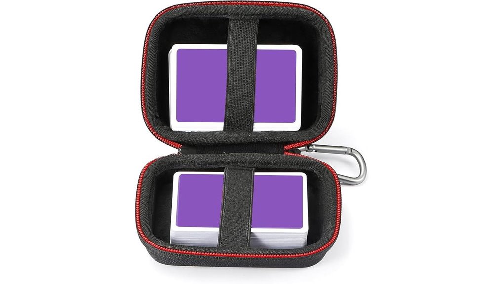 durable travel card case