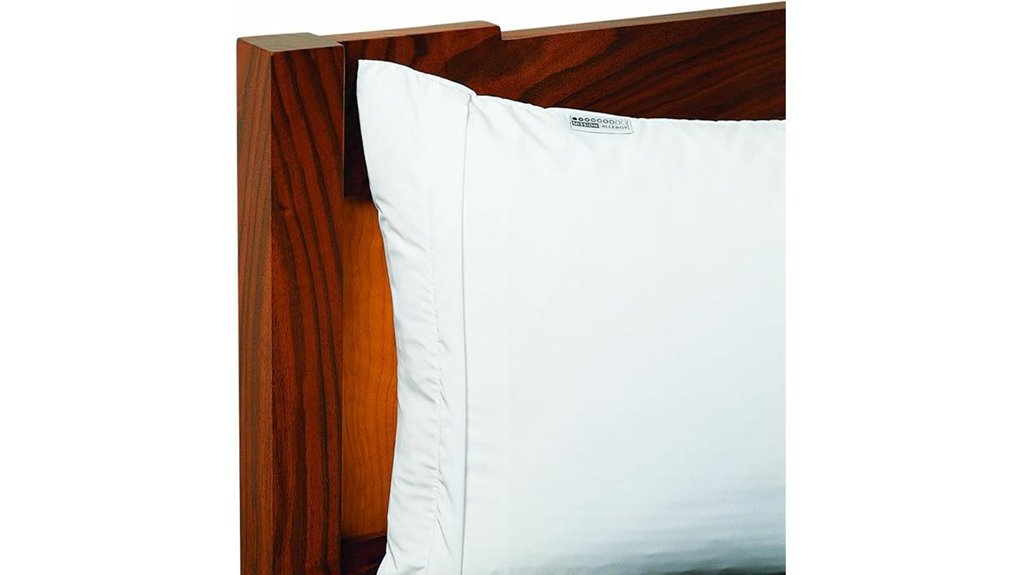 dust mite barrier pillow cover