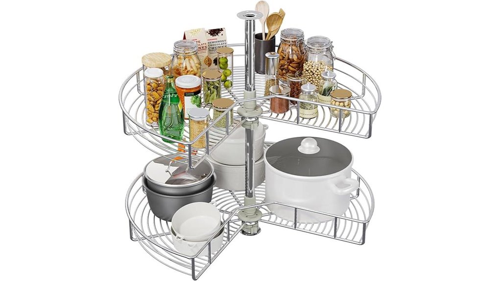 dwvo 28 inch lazy susan organizer