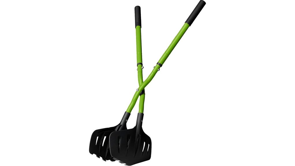 earthwise telescoping leaf grabber
