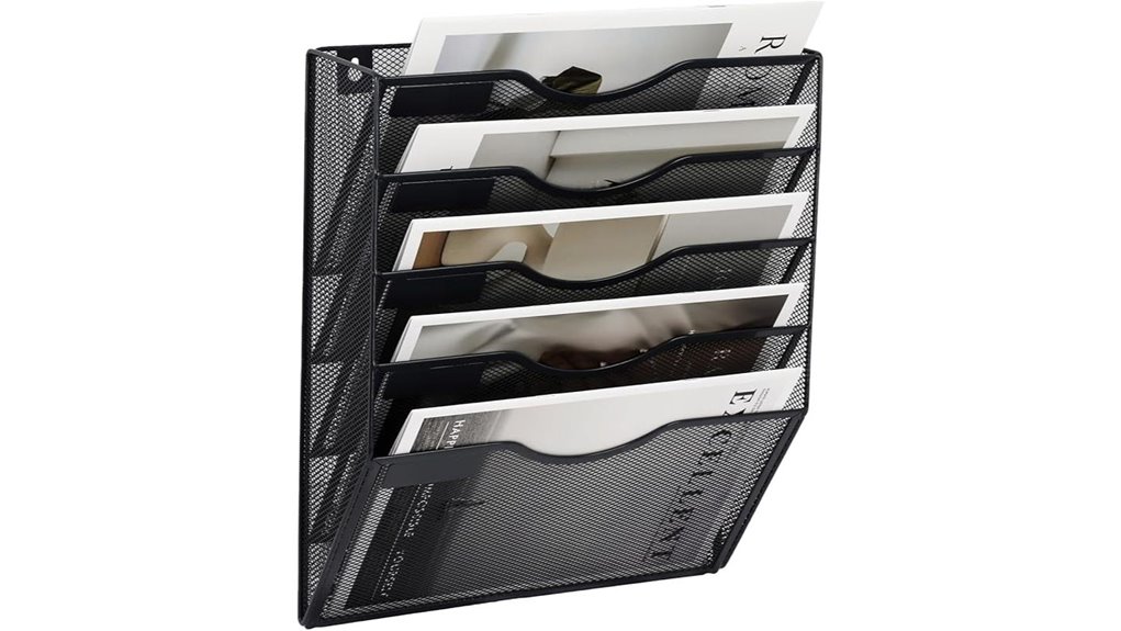easepres 5 pocket wall organizer