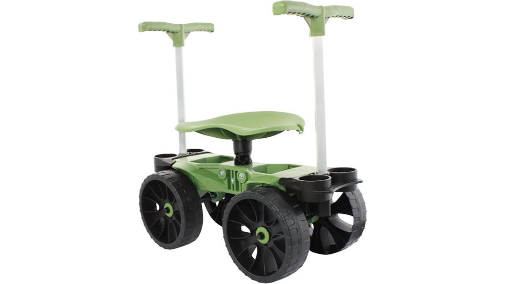 easy up wheeled stool handles