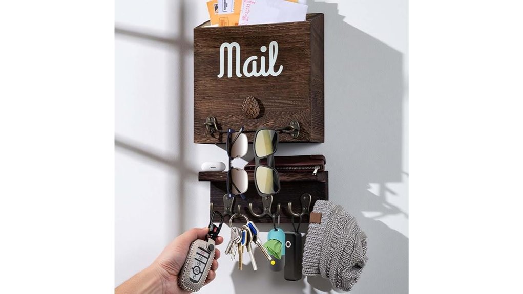 ebun magnetic mail organizer