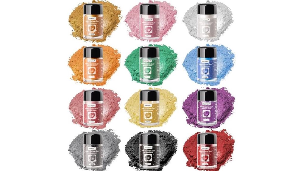 edible glitter for desserts