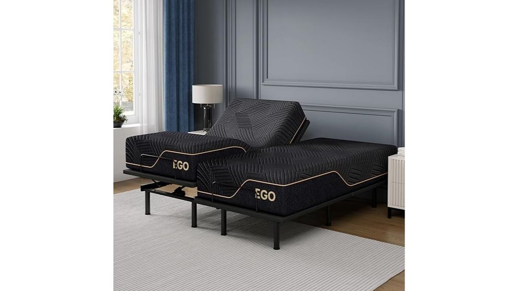 egohome split king bed frame