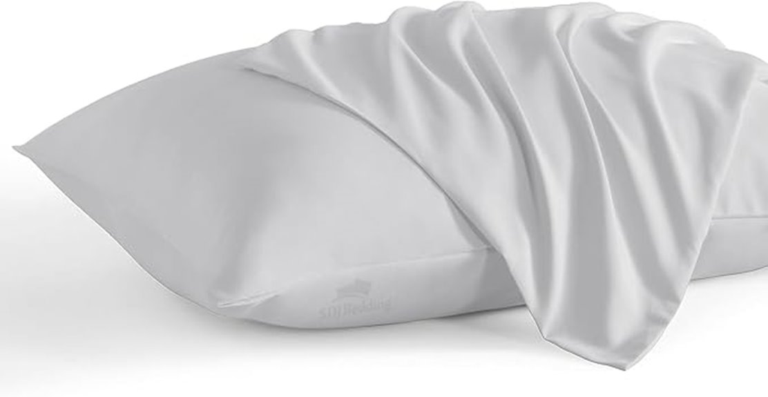 egyptian cotton zippered pillowcase