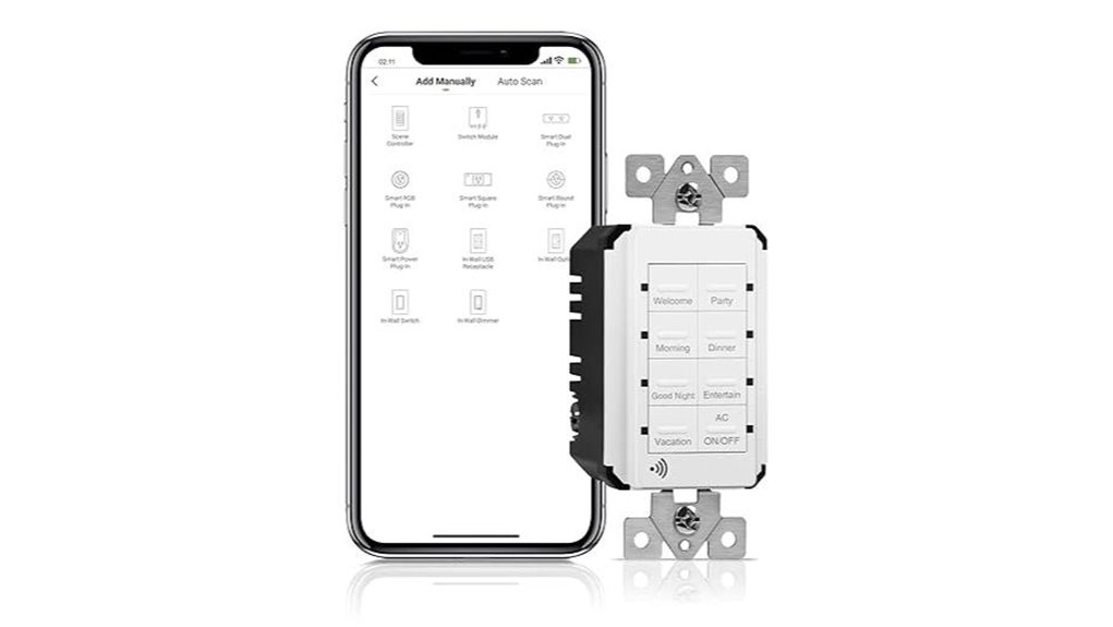eight button smart switch controller
