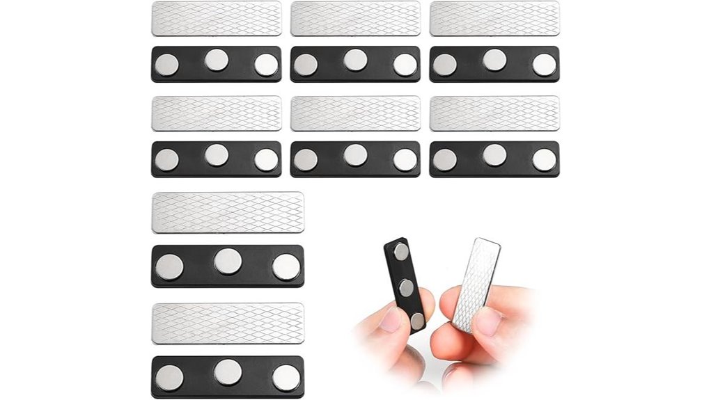 eight magnetic curtain closures