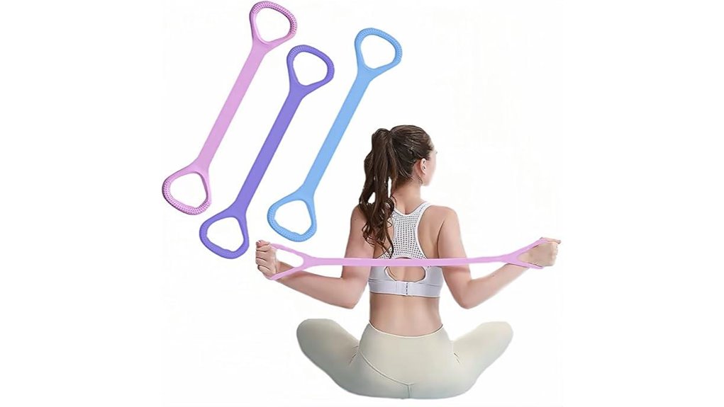 eight shaped resistance handled band