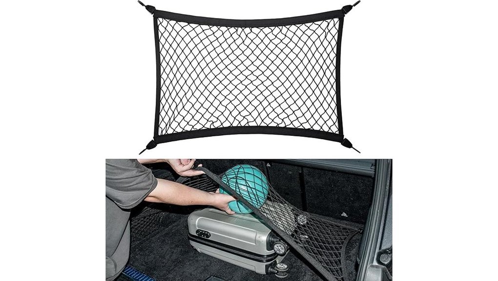 elastic cargo net for suv trunk organizers