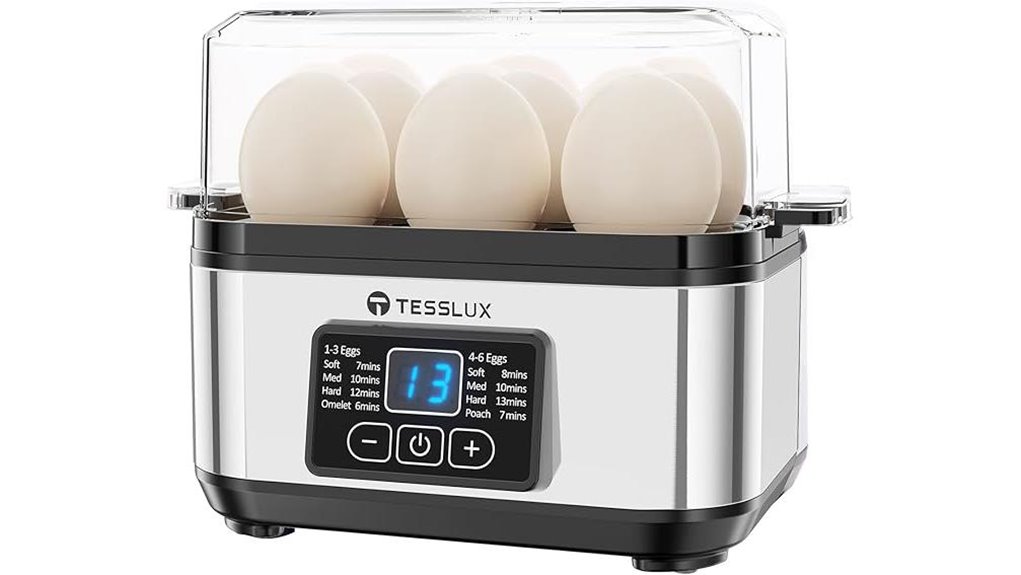 electric auto shut 6 egg cooker