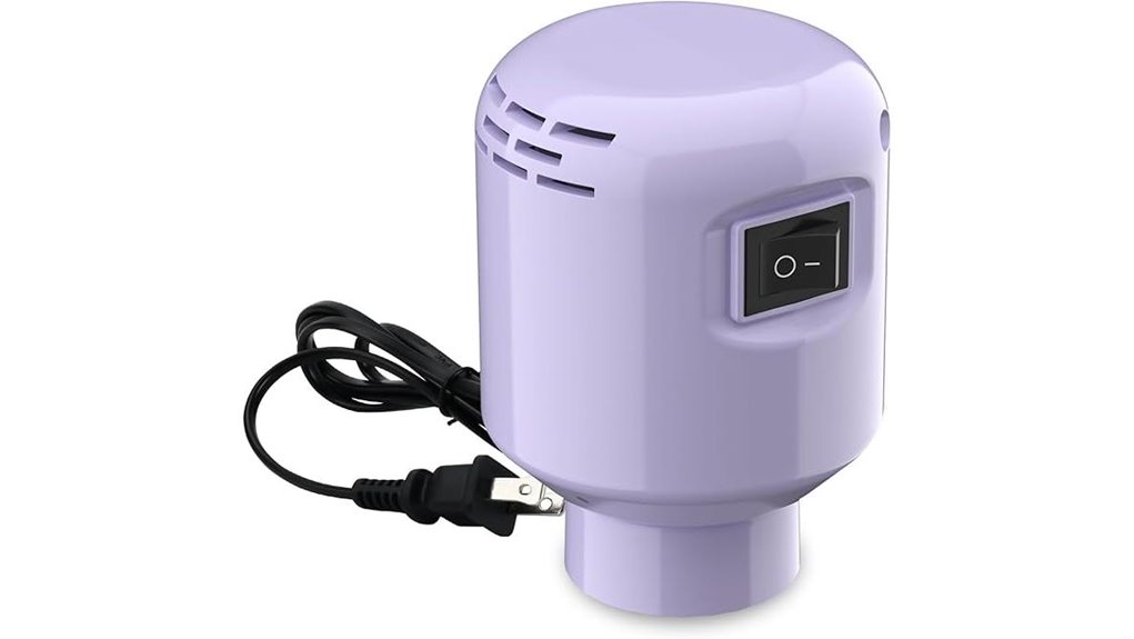 electric dual interface purple pump
