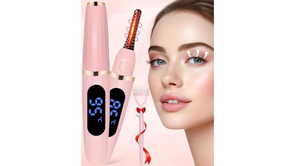 electric heated lash curlers
