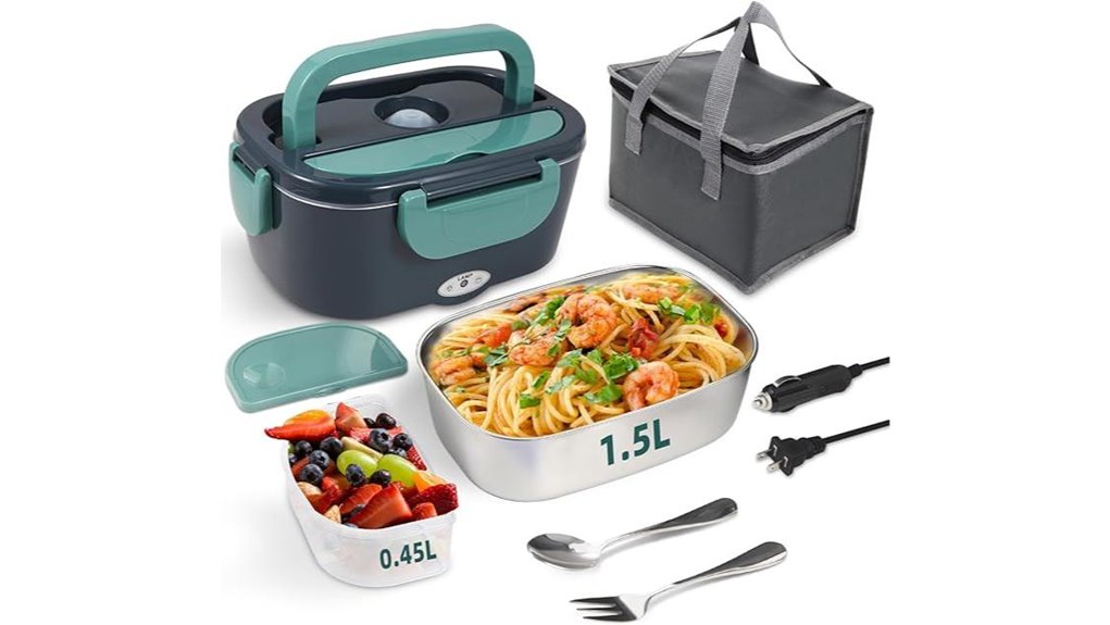 electric lunch box heater for car home