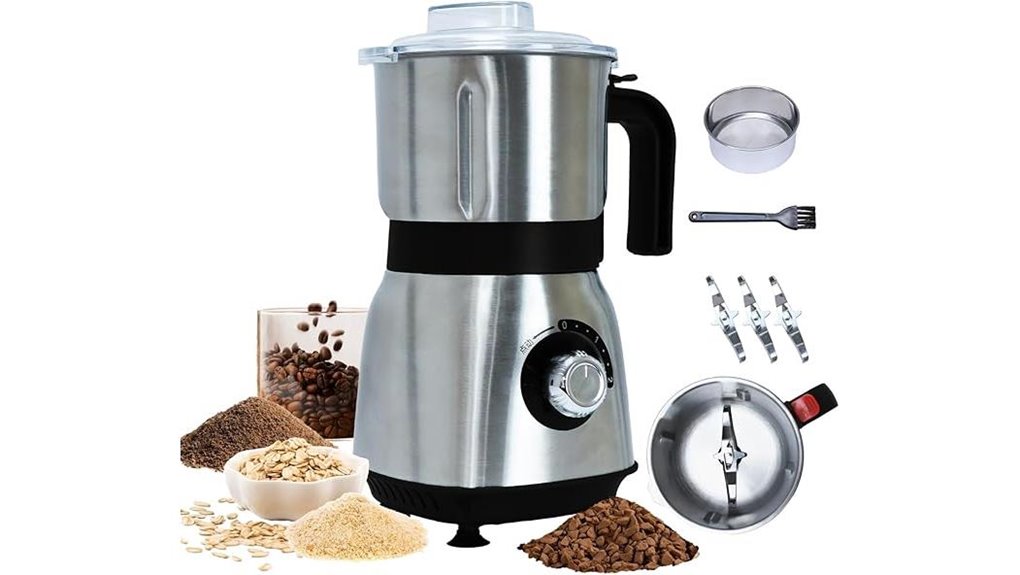 electric spice grinder 3 blades