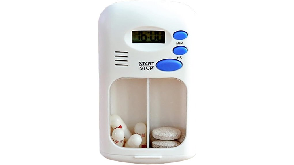 electronic timed pill dispenser