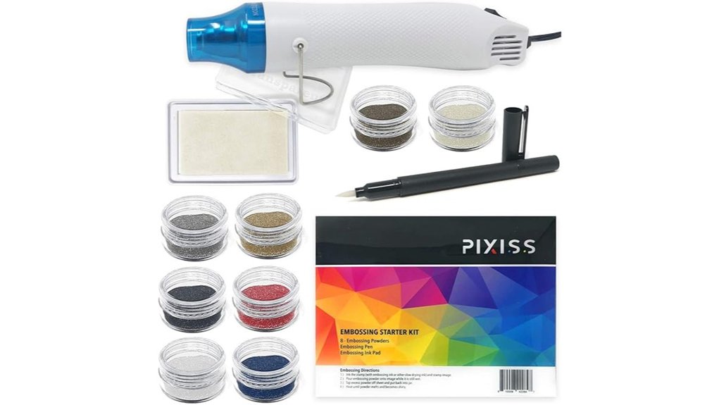 embossing kit heat powders
