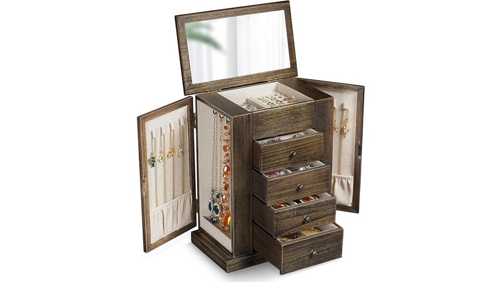 emfogo 5 layer jewelry box
