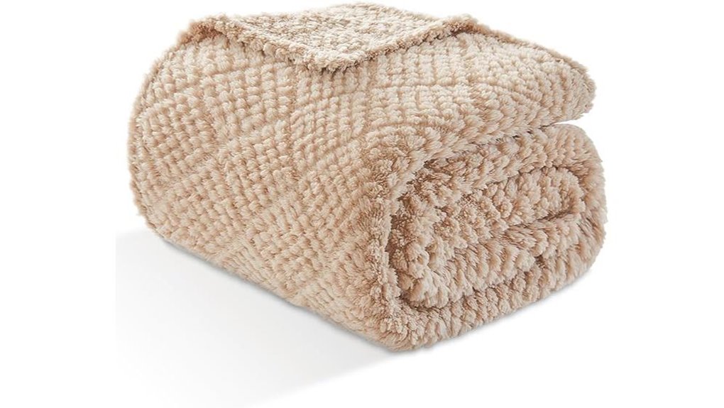 emme 3d jacquard blanket