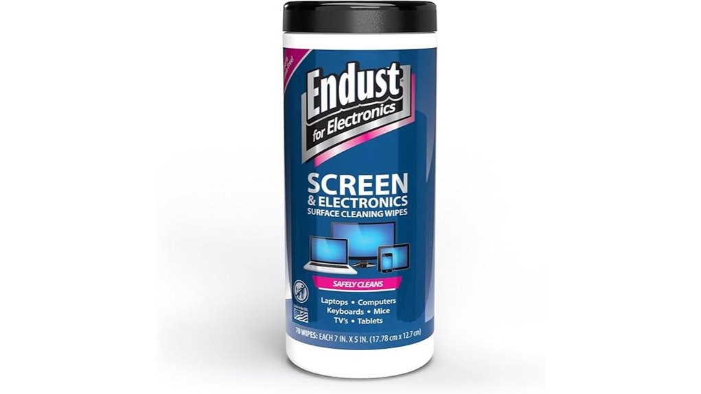 endust electronics wipes product name