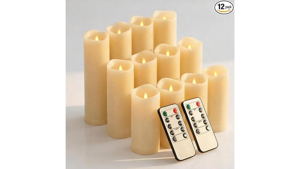 enido flameless candle pack