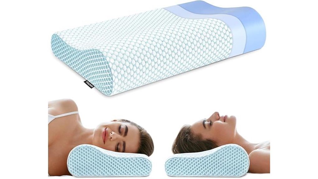 ergonomic cervical memory foam