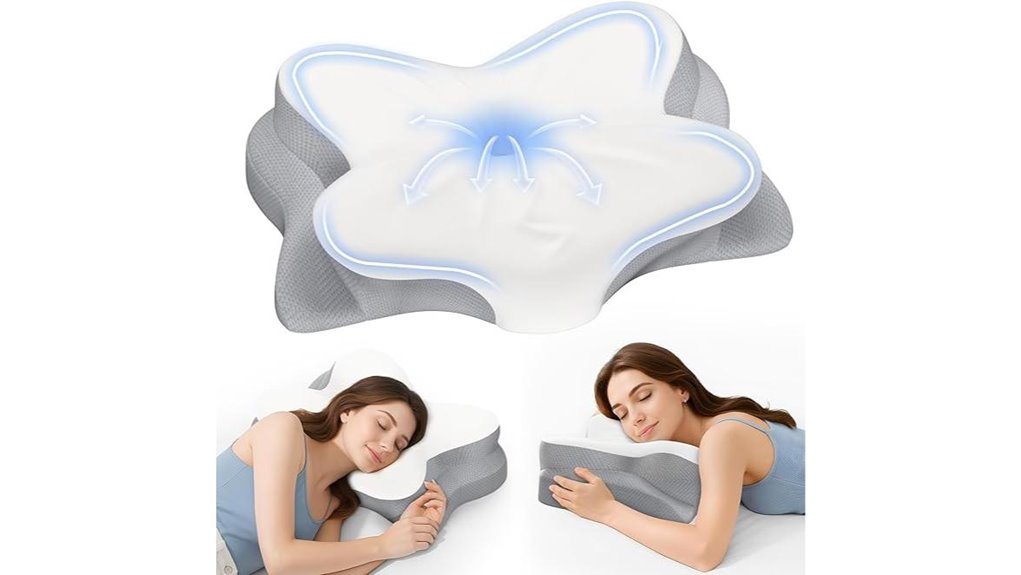ergonomic cervical memory foam